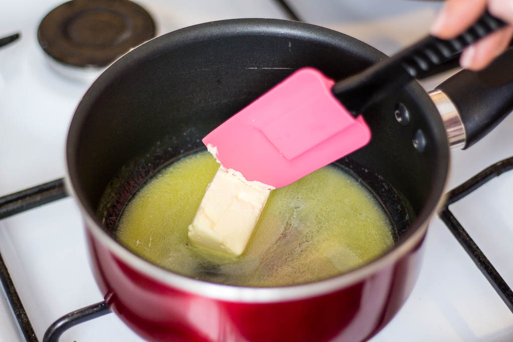 melting butter